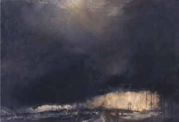 "Rainstorm Over Verrazzano Bridge" by Antonio Masi "Rainstorm Over Verrazzano Bridge" by Antonio Masi | Watercolor Techniques