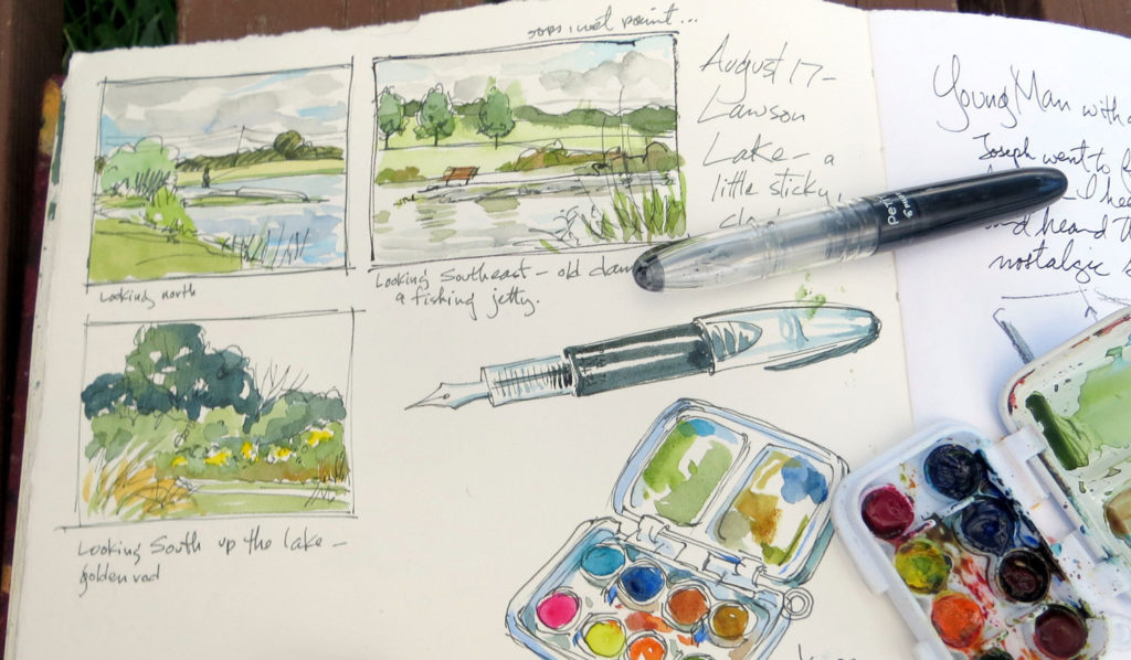 Art journal from Cathy Johnson