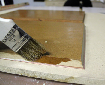 How to Paint on Copper - Seal the substrate