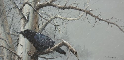 Sudden Flurry (2011; acrylic painting on Belgium linen, 15x30) by Suzie Seerey-Lester Sudden Flurry (2011; acrylic painting on Belgium linen, 15x30) by Suzie Seerey-Lester