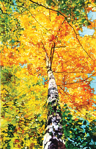 "Sous-Bois" by Josy Britton "Sous-Bois" by Josy Britton | Mosaic Paintings