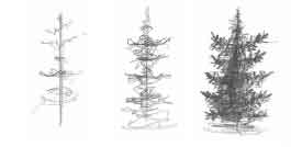 draw animals in nature lee hammond drawing pine trees
