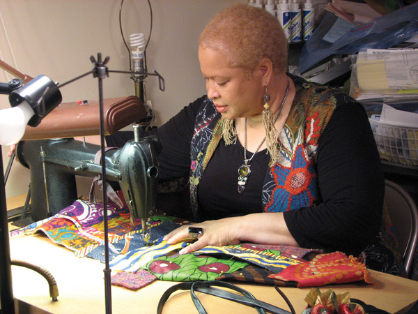 tam_nov11_CynthiaLockhart-mixed-media-art-2 Mixed Media Artist Cynthia Lockhart in her studio