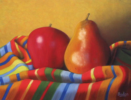 "Festive Fruit" by Karen Budan "Festive Fruit" by Karen Budan | Still Life Paintings