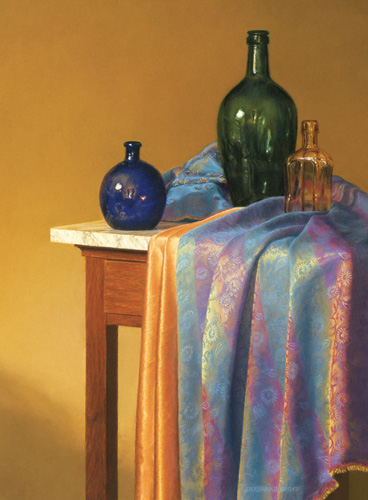 "Blue, Green and Gold" by Barbara S. Groff "Blue, Green and Gold" by Barbara Groff | Pastel Paintings