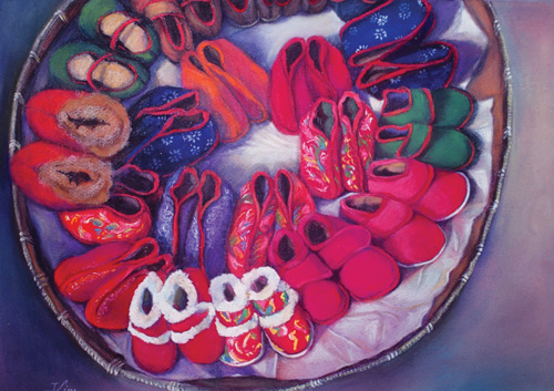 "A Journey West II" by Isabelle Lim "A Journey West II" by Isabelle Lim | Pastel Paintings