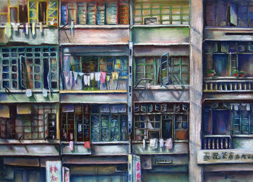 "The Nesters" by Isabelle Lim "The Nesters" by Isabelle Lim | Pastel Paintings