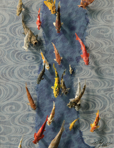 Tiffany Miller Russell fine art, fish painting Tiffany Miller Russell fine art, fish painting