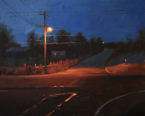 Jason Scaran, acrylic landscape painting Jason Scaran, acrylic landscape painting