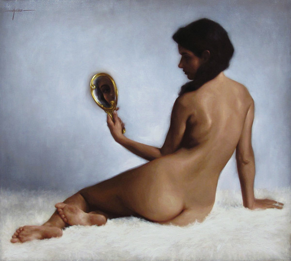 Justin Hess_art model_oil painting 9 Justin Hess_art model_oil painting 9