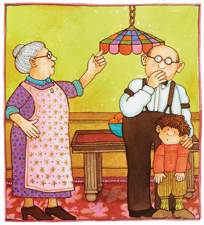 The Irish grandparents from Tom, a story based on dePaola’s childhood.