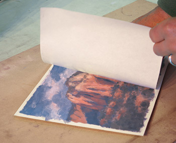 how-to-mount-a-painting-09