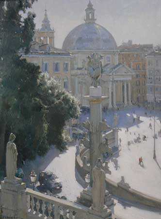 oil painting by David Curtis