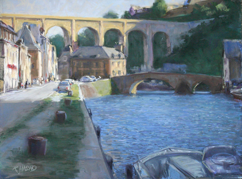 The Harbor, Dinan (12x16)