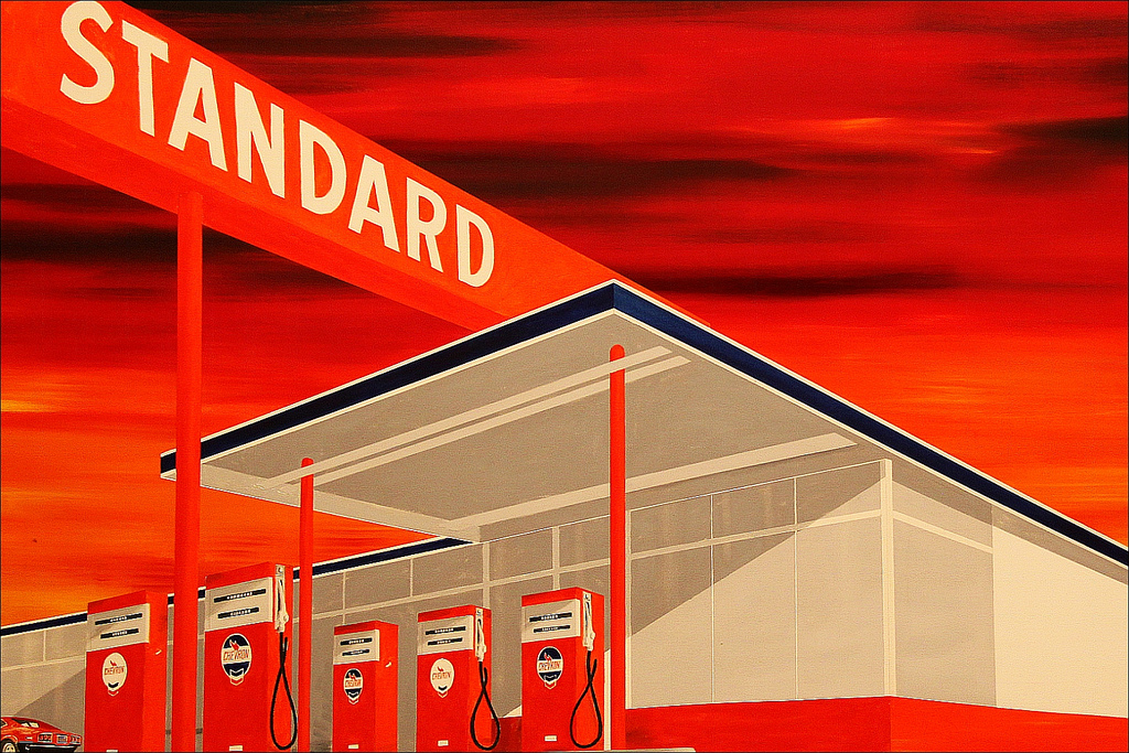Standard Station by Ed Ruscha, 1986