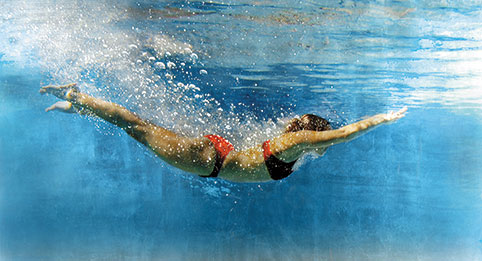 mixed media painting by Eric Zener