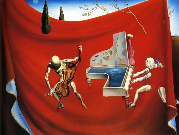 The Red Orchestra by Salvador Dali, 1957