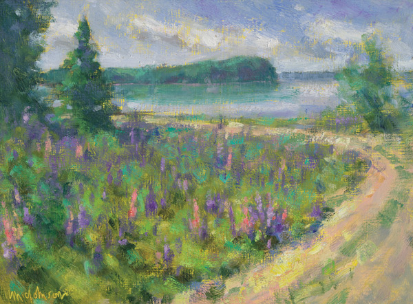 Michael-Chesley-Johnson-Sunny-Day-Lupines