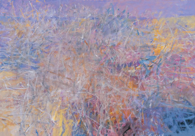 Wolf Kahn's Brambles and Tangles (oil)