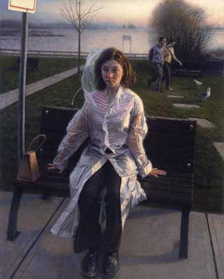 Glazing, oil painting