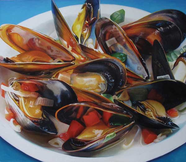 Realist oil painting by Mary Ellen Johnson