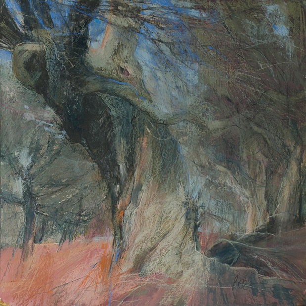 Sarah-Bee-Old-Trees-at-Edge-of-t-Wood-23x23
