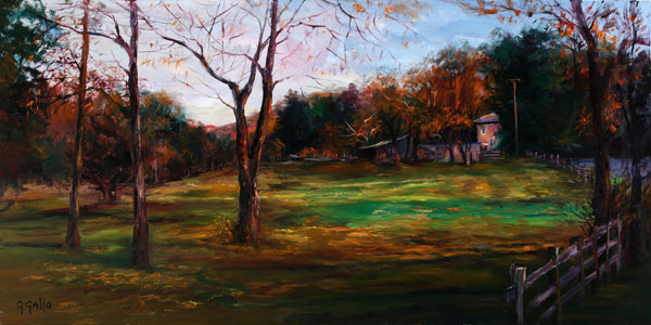 Impressionist oil painting by George Gallo