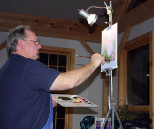 Wilson Bickford, artist and oil painting teacher