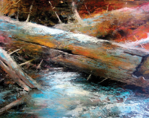 Autumn’s End (pastel) by Stan Bloomfield | pastel landscapes