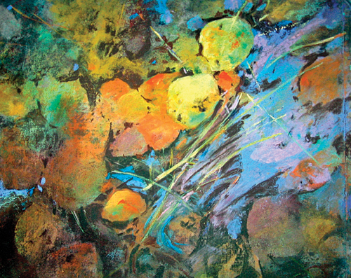 Autumn’s Ending (pastel) by Stan Bloomfield | pastel landscapes