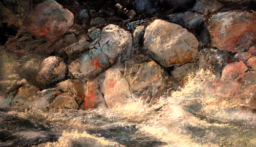 Rio Grande Morning (pastel) by Stan Bloomfield | pastel landscapes