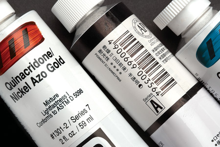 Lightfast paint ratings
