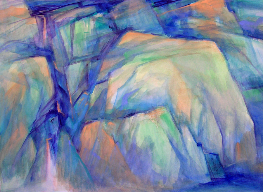 Cubic Waterfall by Freda Lee McCann