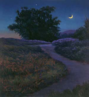 Nocturne painting palette