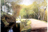 McInerney Spring on the Towpath oil