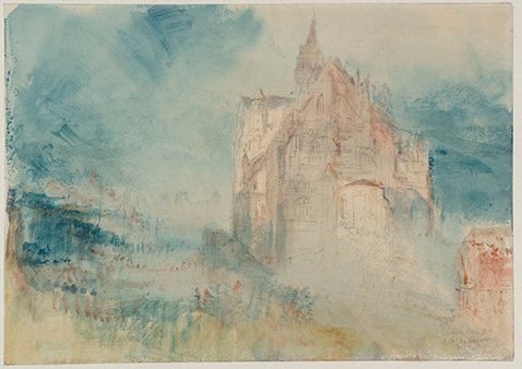 J.M.W. Turner's works are awe-inspiring because the artist started with movement and power, light and volume, before ever even settling on his subject.