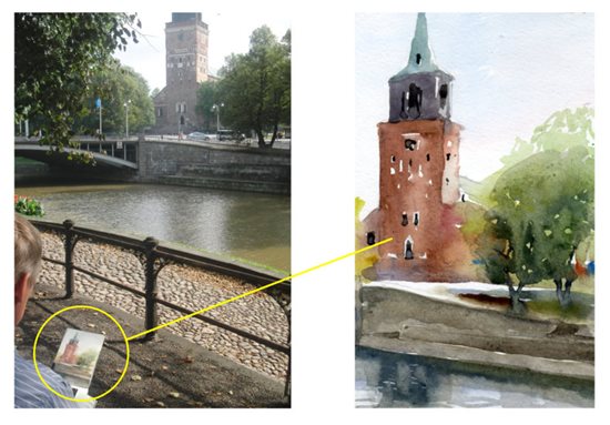 Painting Small | Watercolor sketches or paintings? | Artist Daily