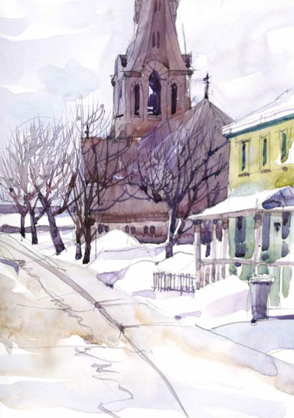 Urban sketches by Shari Blaukopf | ArtistsNetwork.com