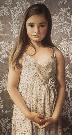 Phillipa (pastel, 27-1/2x21-1/4) by Simone Bingemer