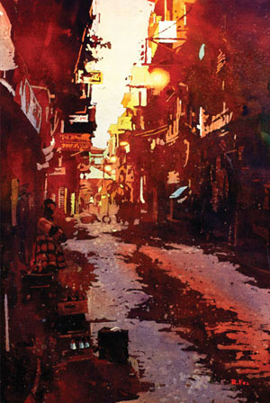 Watercolor painting by Ryan Fox | ArtistsNetwork.com