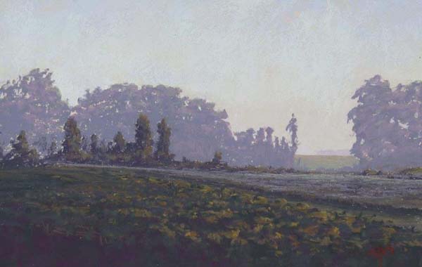 August Morn 8x12 Stan Sperlak-pastel