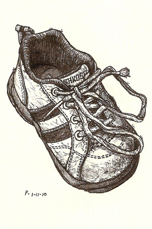 sketching idea choose a specific subject and draw a series