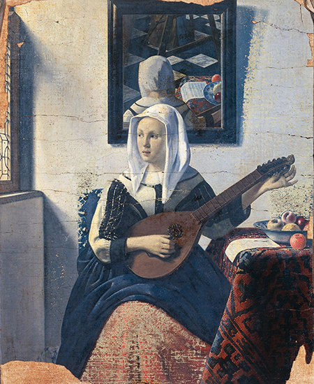 Woman Playing the Lute Han van Meegeren ca 1933 58 x 47 cm
