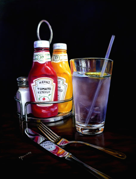 Art critique of "At the Diner" by Karen Howard | ArtistsNetwork.com