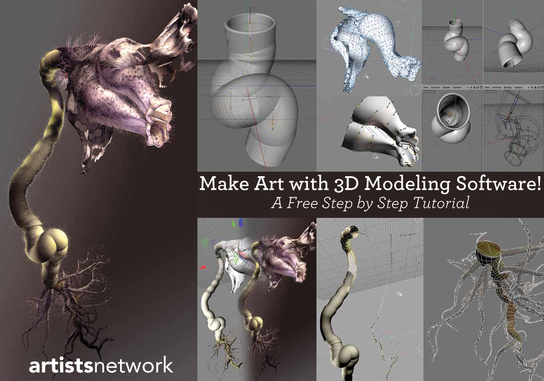 Learn free digital art tutorials like these at ArtistsNetwork.com