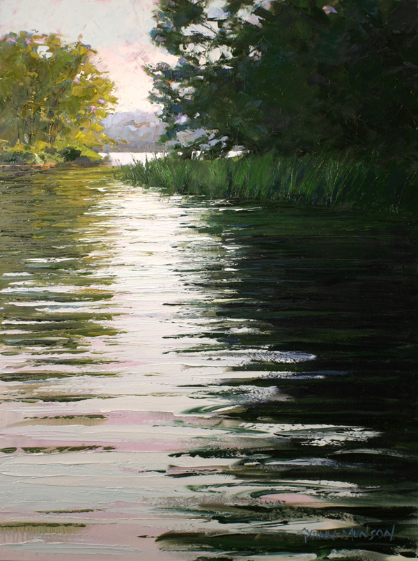 Palette knife painting | Deborah Quinn-Munson