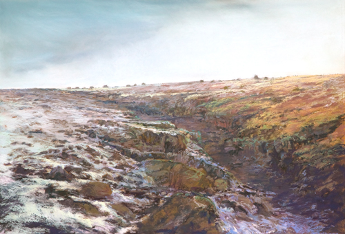 pastel_landscape_Springerville_38x42_Iva-Morris | artistsnetwork.com