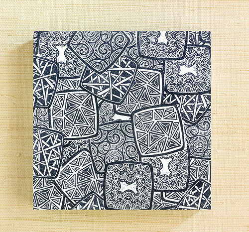 Doodled stamps by Julie Fei-Fan Balzer