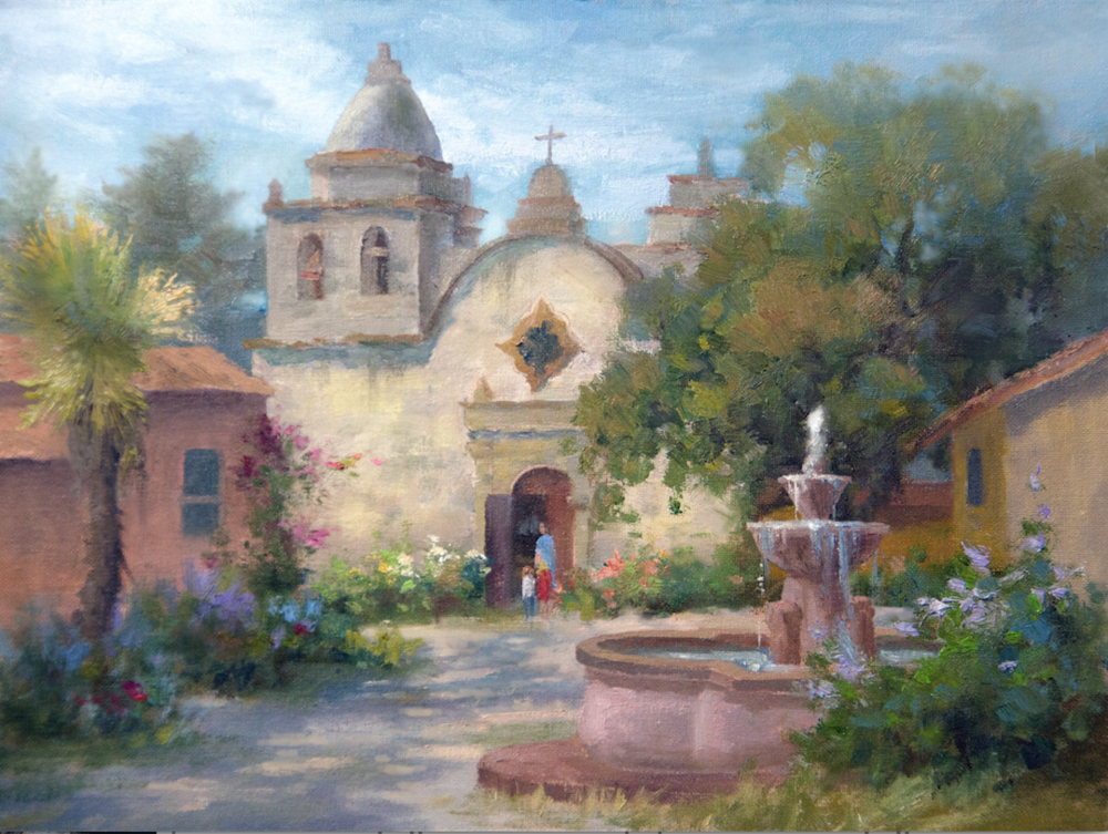 Carmel Mission by Johannes Vloothuis