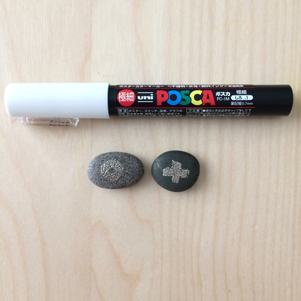 tic tac toe painted rocks step 6